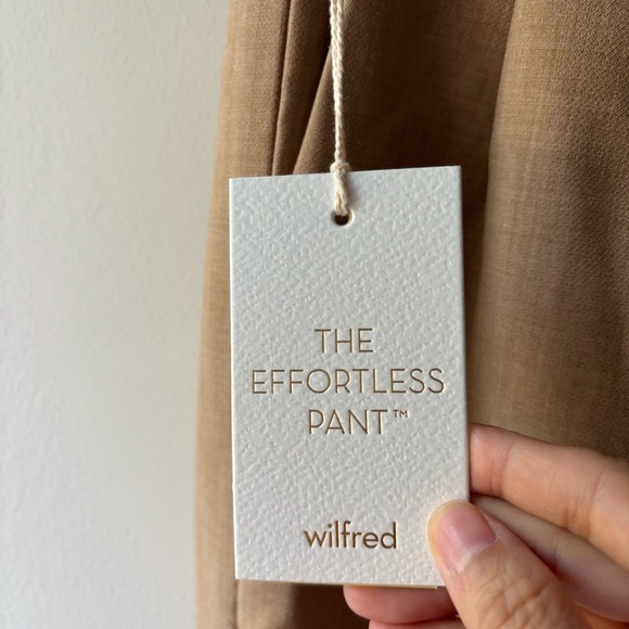 Aritzia The Effortless Pant™ - (Re)ssential- Heather Constant Camel Sz 0 - Picture 8 of 11